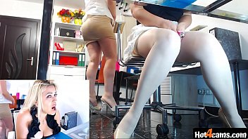 Perky blone gets massage from colleague while masturbating and squirting on the floor | CHAT NOW: blondikva.hot4cams.com